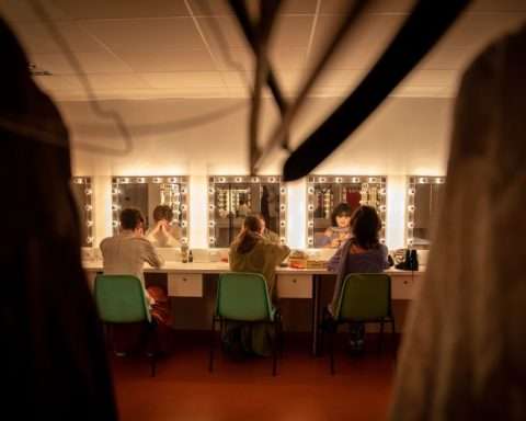 Présentation des ateliers de théâtre à La FabricA © Alexandre QUENTIN