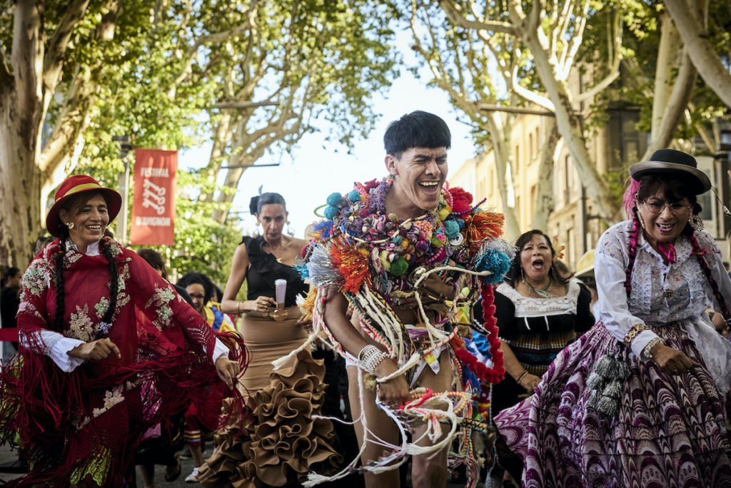 "Soliloquio" de Tiziano Cruz © Christophe Raynaud de Lage/Festival d'Avignon