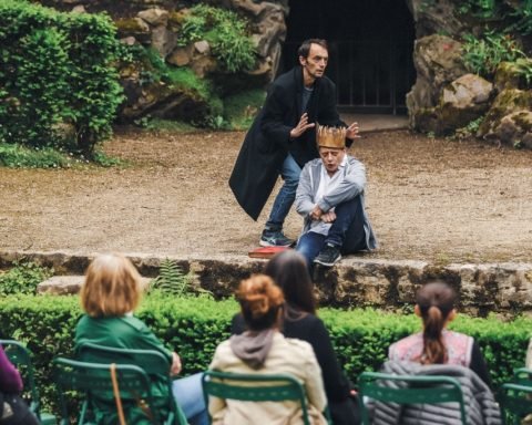 Le théâtre de Verdure - Petite Histoire secrète du bois de Boulogne © Matthieu Camille Colin