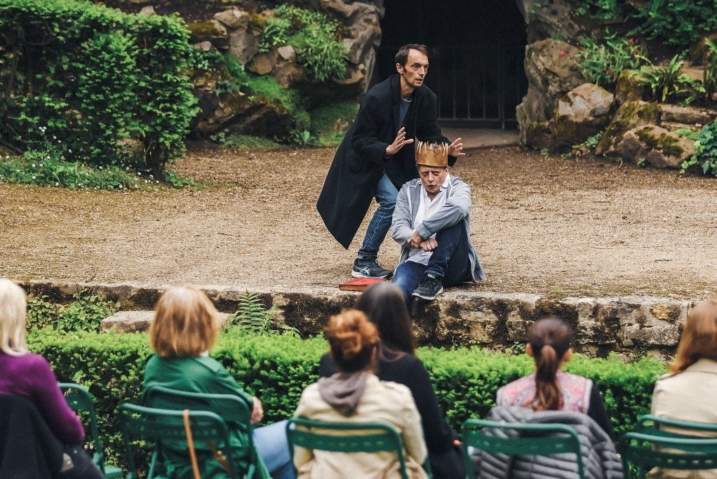 Le théâtre de Verdure - Petite Histoire secrète du bois de Boulogne © Matthieu Camille Colin