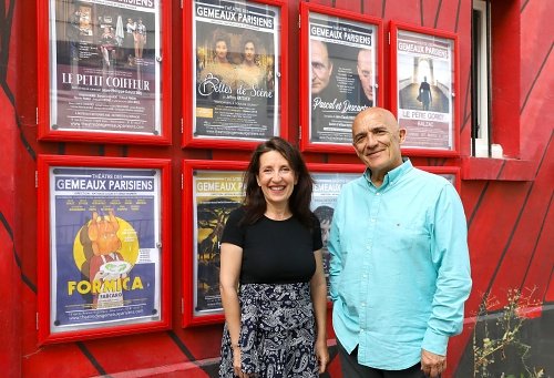 Serge Paumier - Nathalie Lucas - Les Gémeaux Parisiens © Fabienne Rappeneau