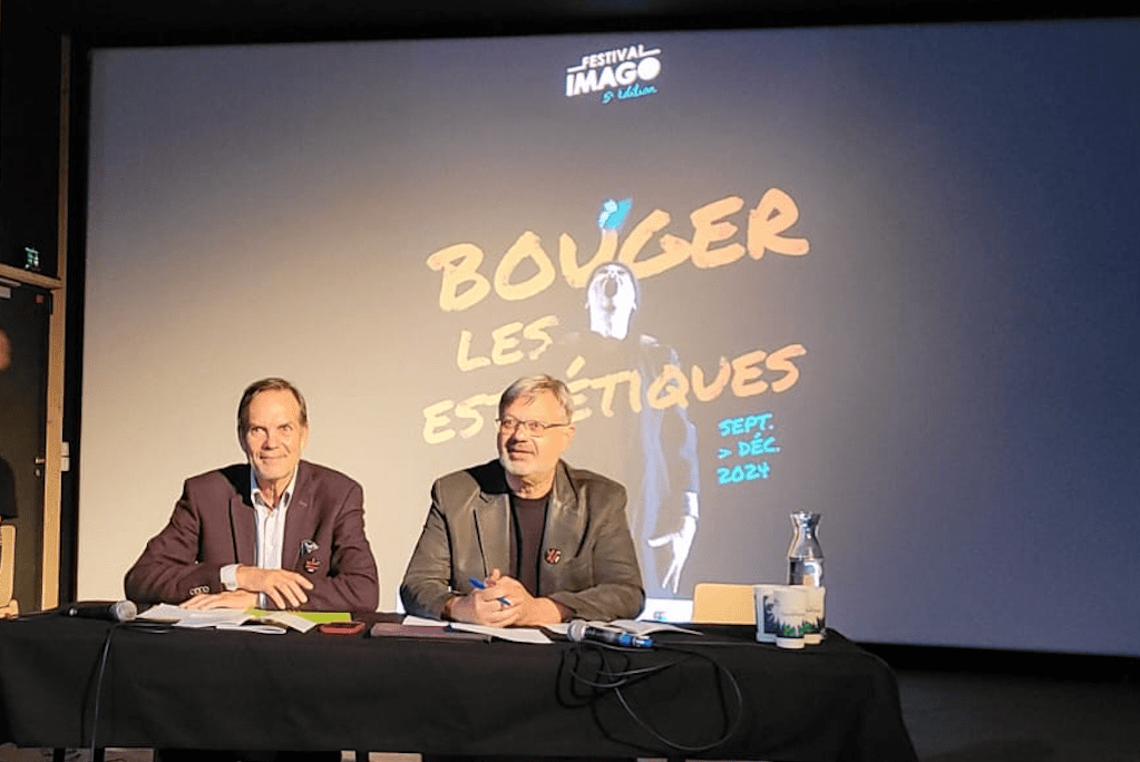 Olivier Couder et Richard Leteurtre Conférence de presse Festival IMAGO le 03.09.2024 © Festival imago