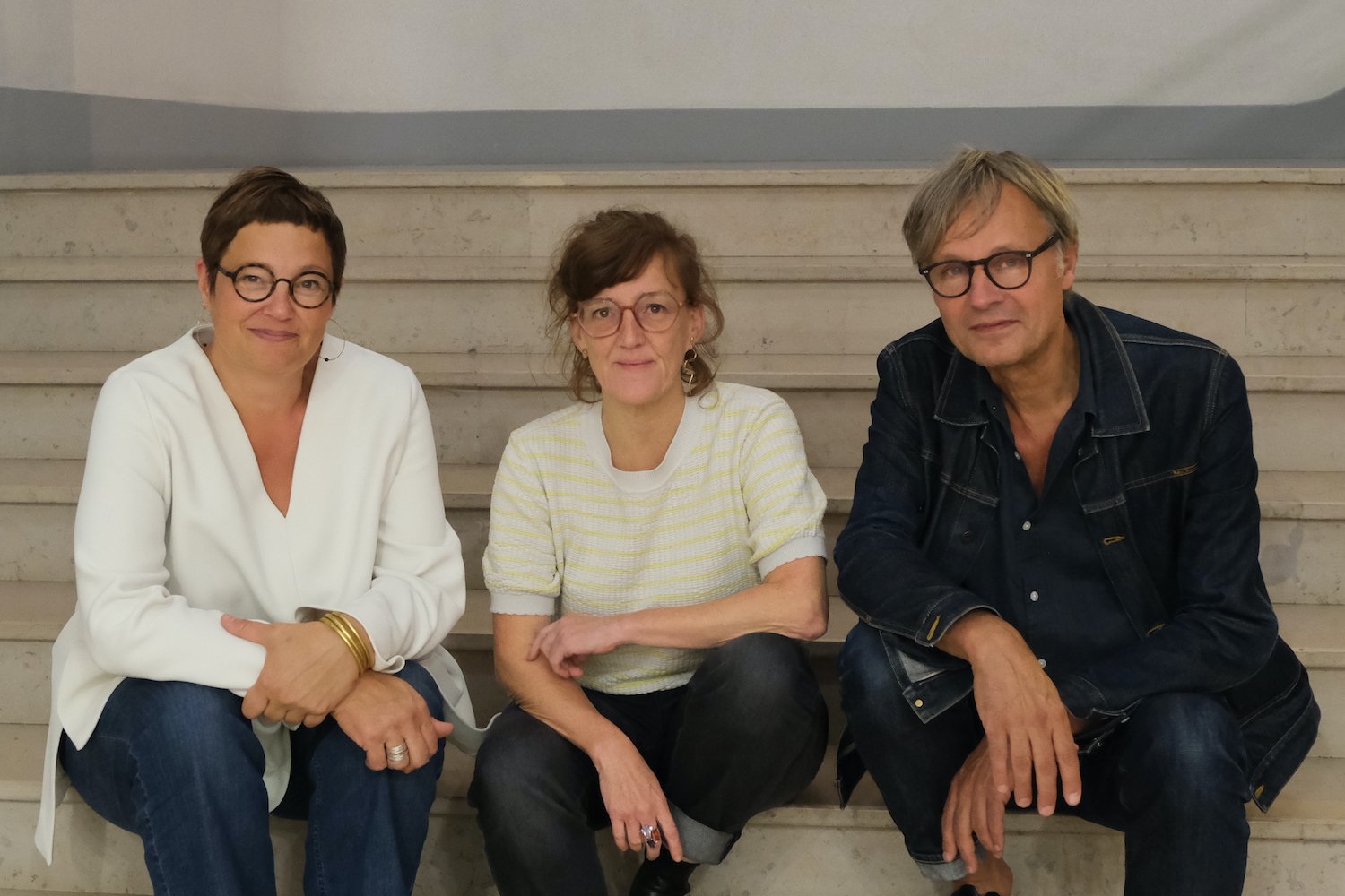 Juliette Wagman, Frédérique Ehrmann et Daniel Jeanneteau ©Charlotte Nicolini-Pothier