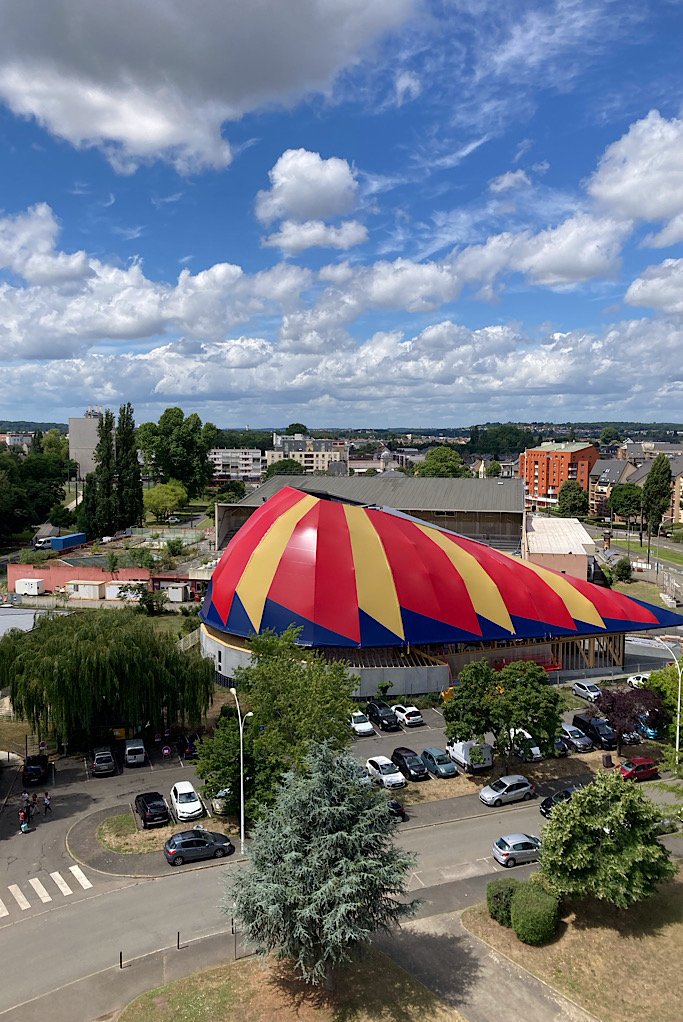 Le chapiteau du Plongeoir - Richard Fournier - La nuit du cirque © DR