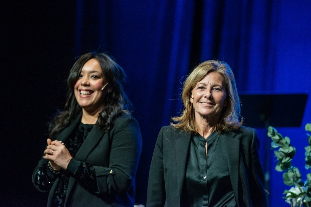 Grand reporterre 10 avec Laëtitia Guédon / Claire Chazal © Patrice Élie