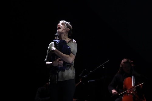 Le Procès de Jeanne - Judith Chemla - Yves Beaunesne © Guy Delahaye