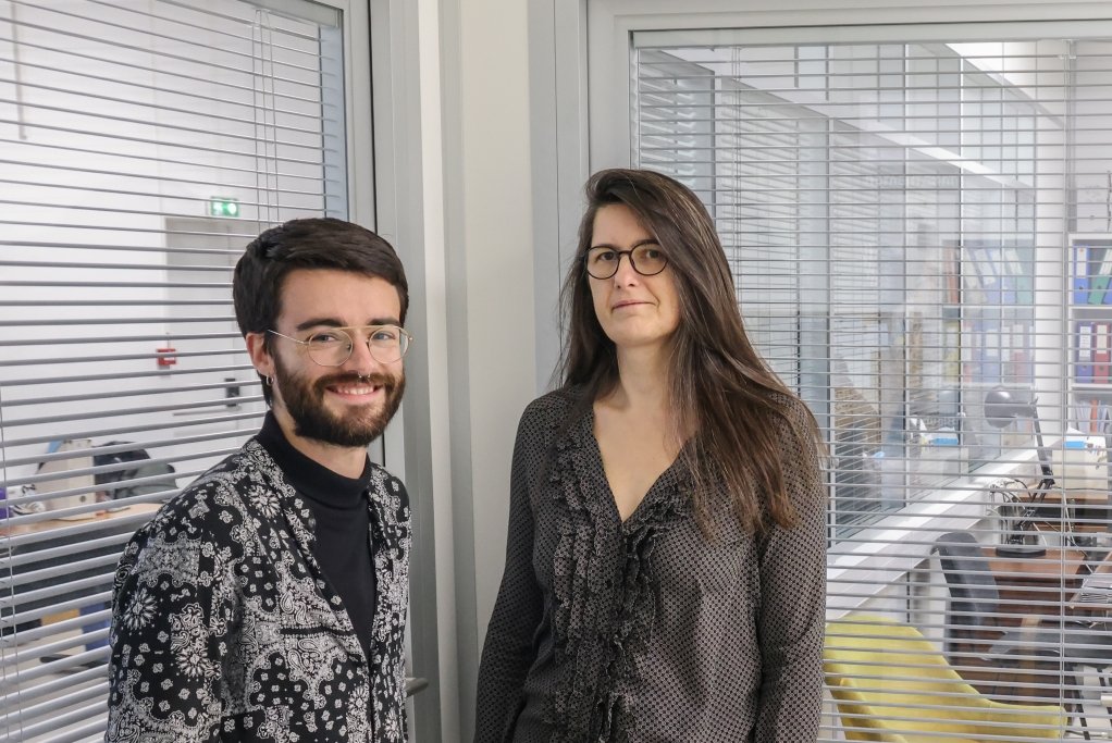 Jérémy Mazeron et Anouchka Charbey © Arnaud Bouvier